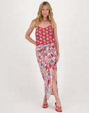 LUNA TIE-FRONT SKIRT - LUCKY ME