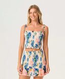 ELSIE SMOCKED TOP - BLOSSOM
